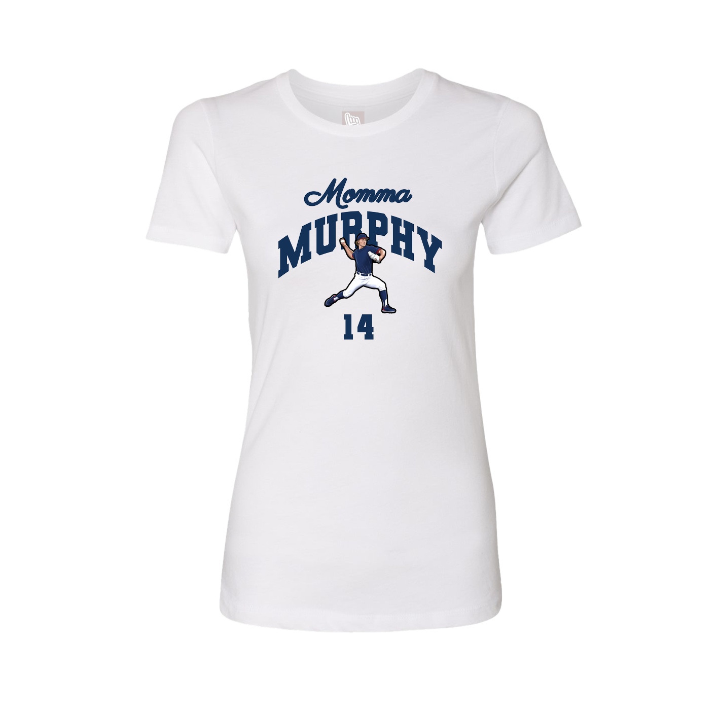 Womens Tee — Mothers Day Arch in White
