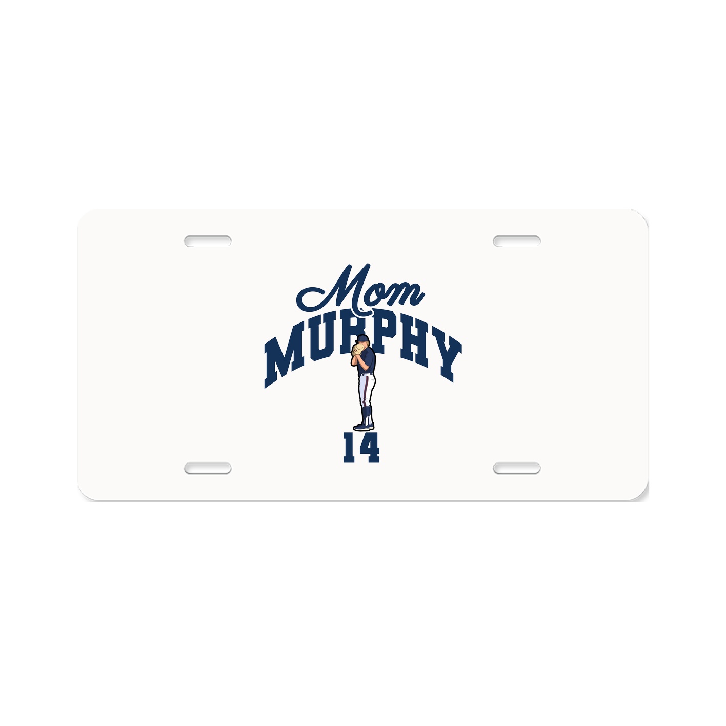 License Plate — Mothers Day Arch in Classic
