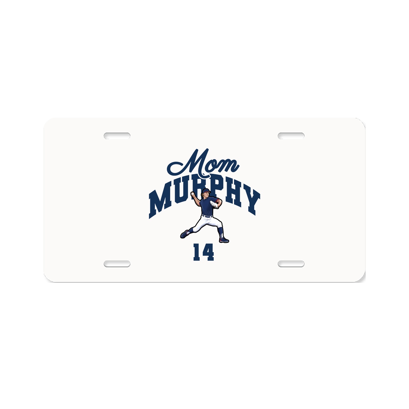 License Plate — Mothers Day Arch in Classic