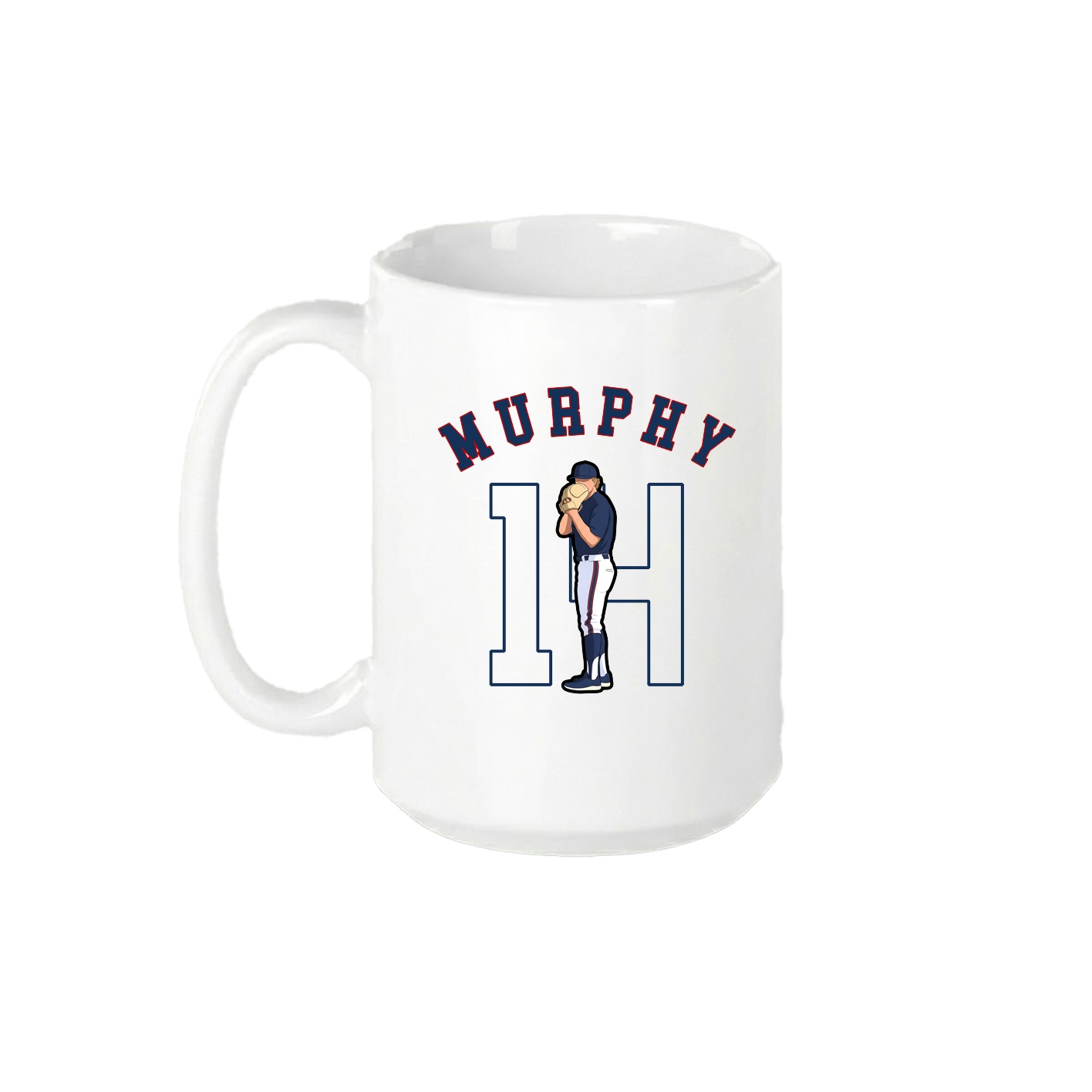 15oz Coffee Mug — Shirsey Arch in White