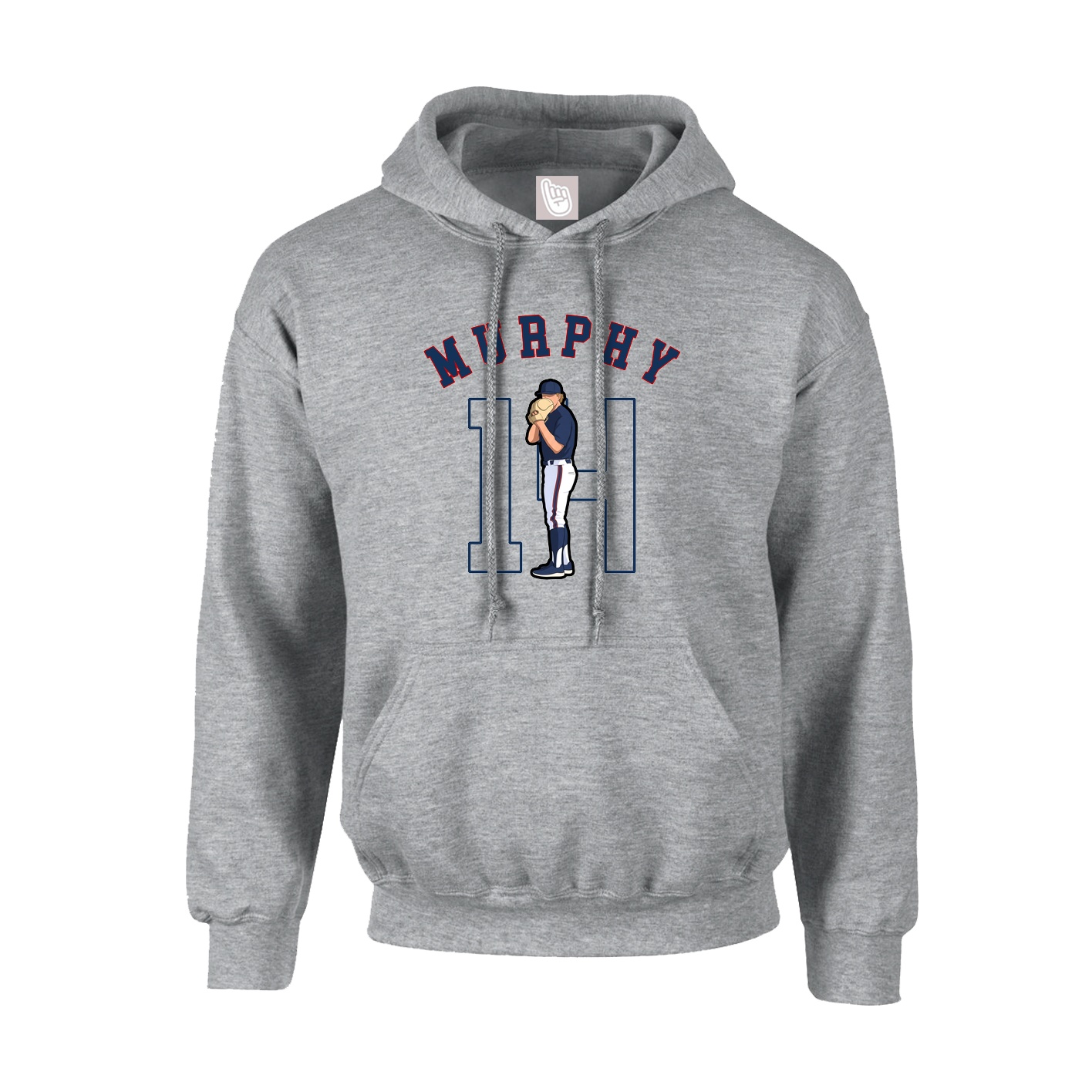 Hoodie — Shirsey Arch in Grey
