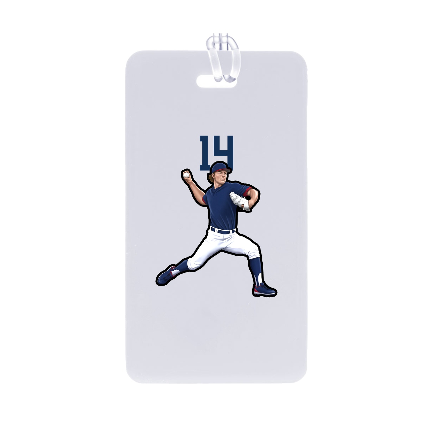 Bag Tag — Number Top in Classic