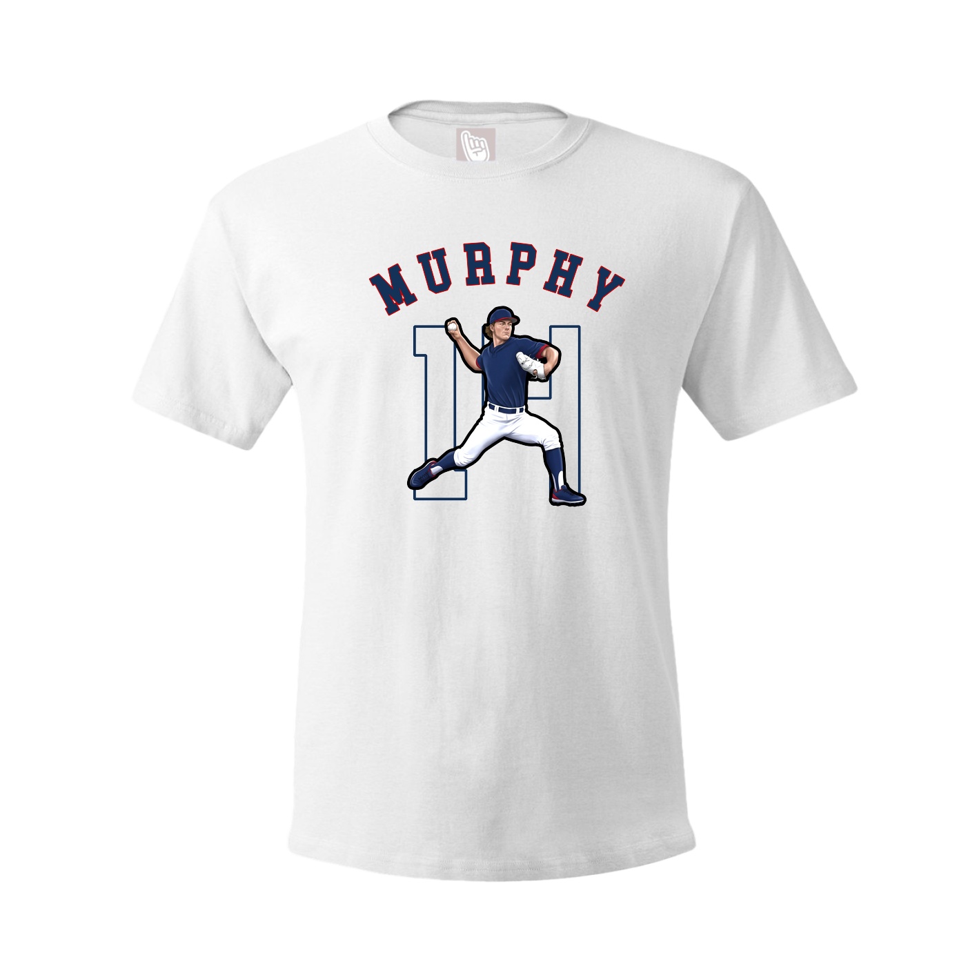Youth Tee — Shirsey Arch in White