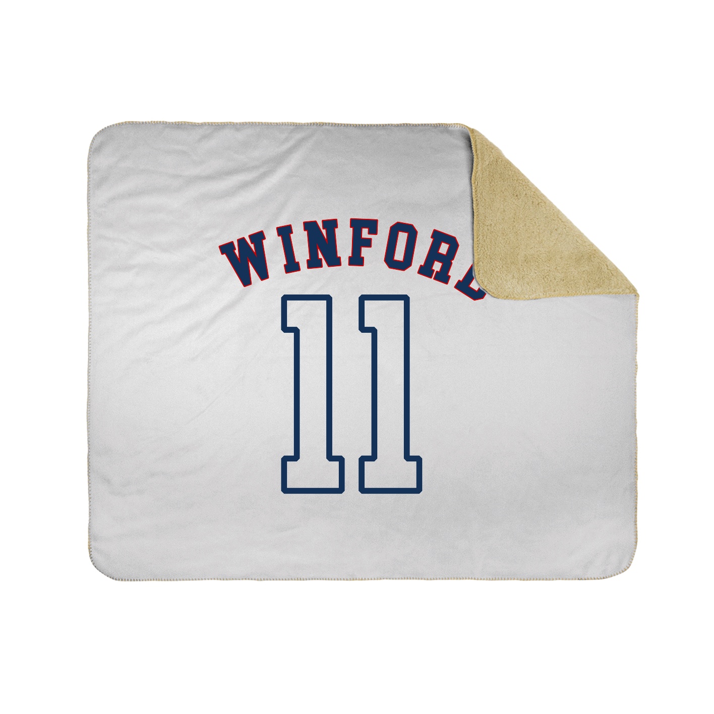 Throw Blanket — Shirsey Arch in White