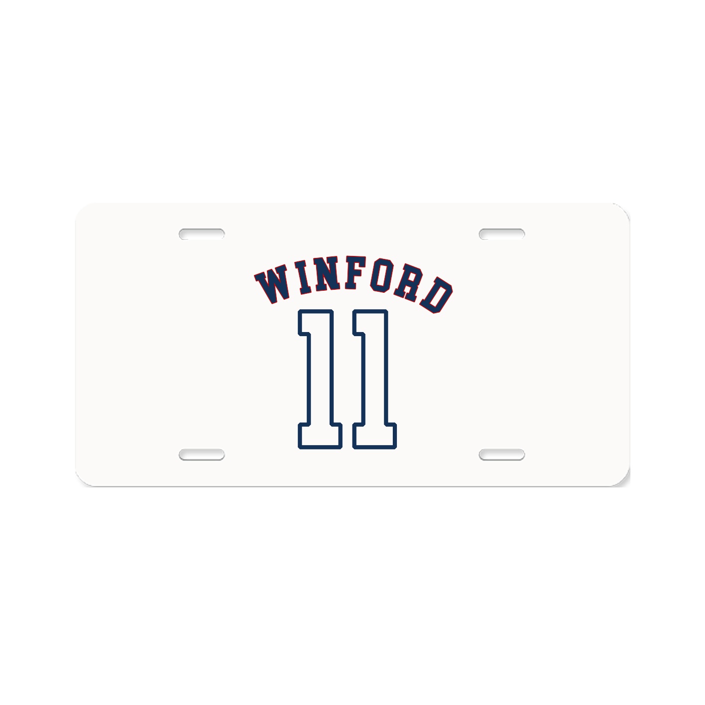 License Plate — Shirsey Arch in Classic