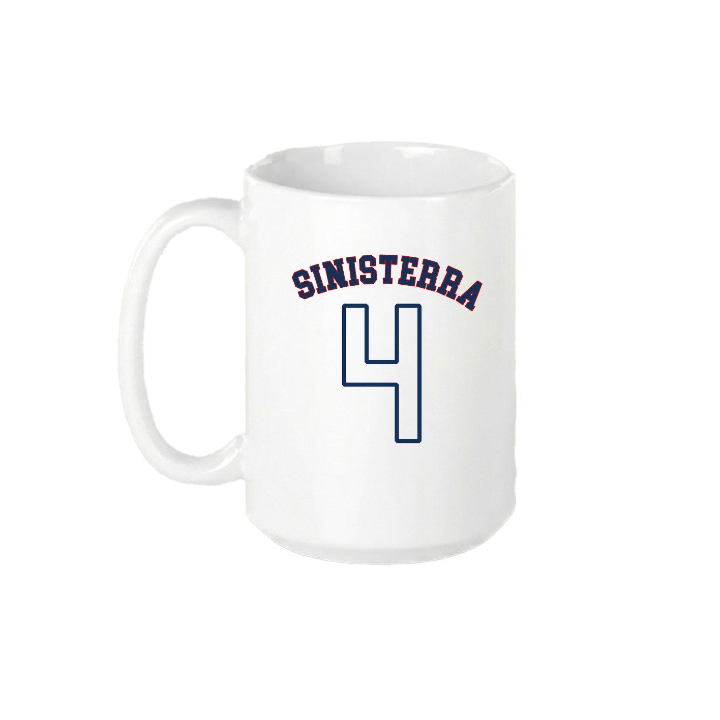 15oz Coffee Mug — Shirsey Arch in White