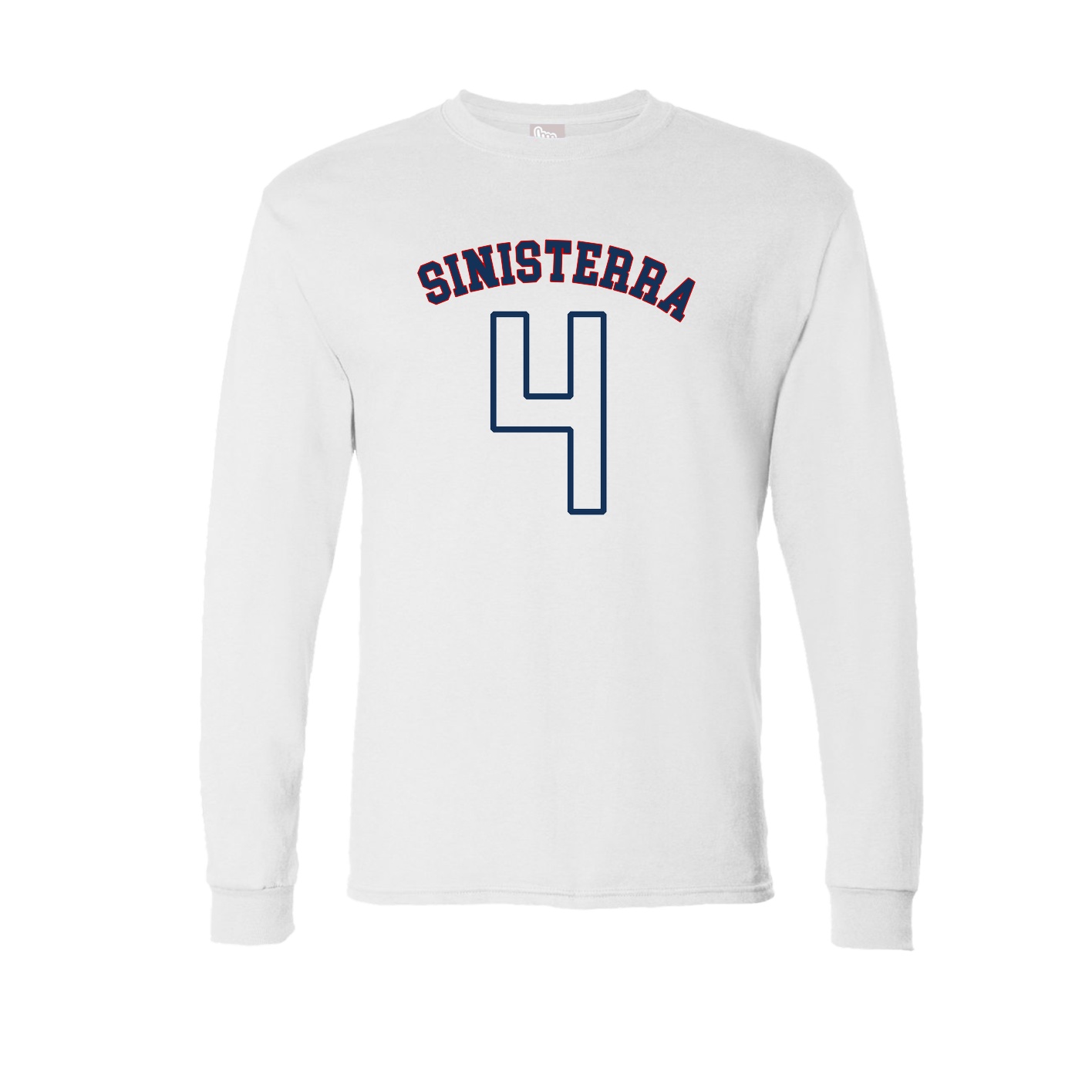 Long Sleeve Tee — Shirsey Arch in White