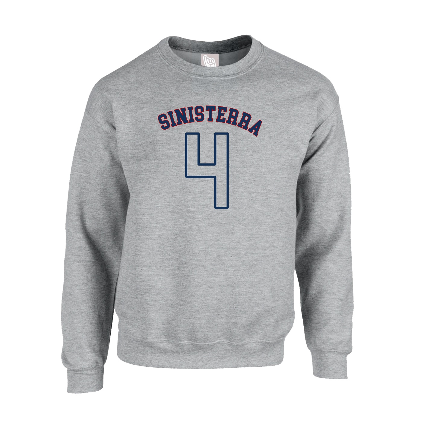 Fleece Crew — Shirsey Arch in Grey