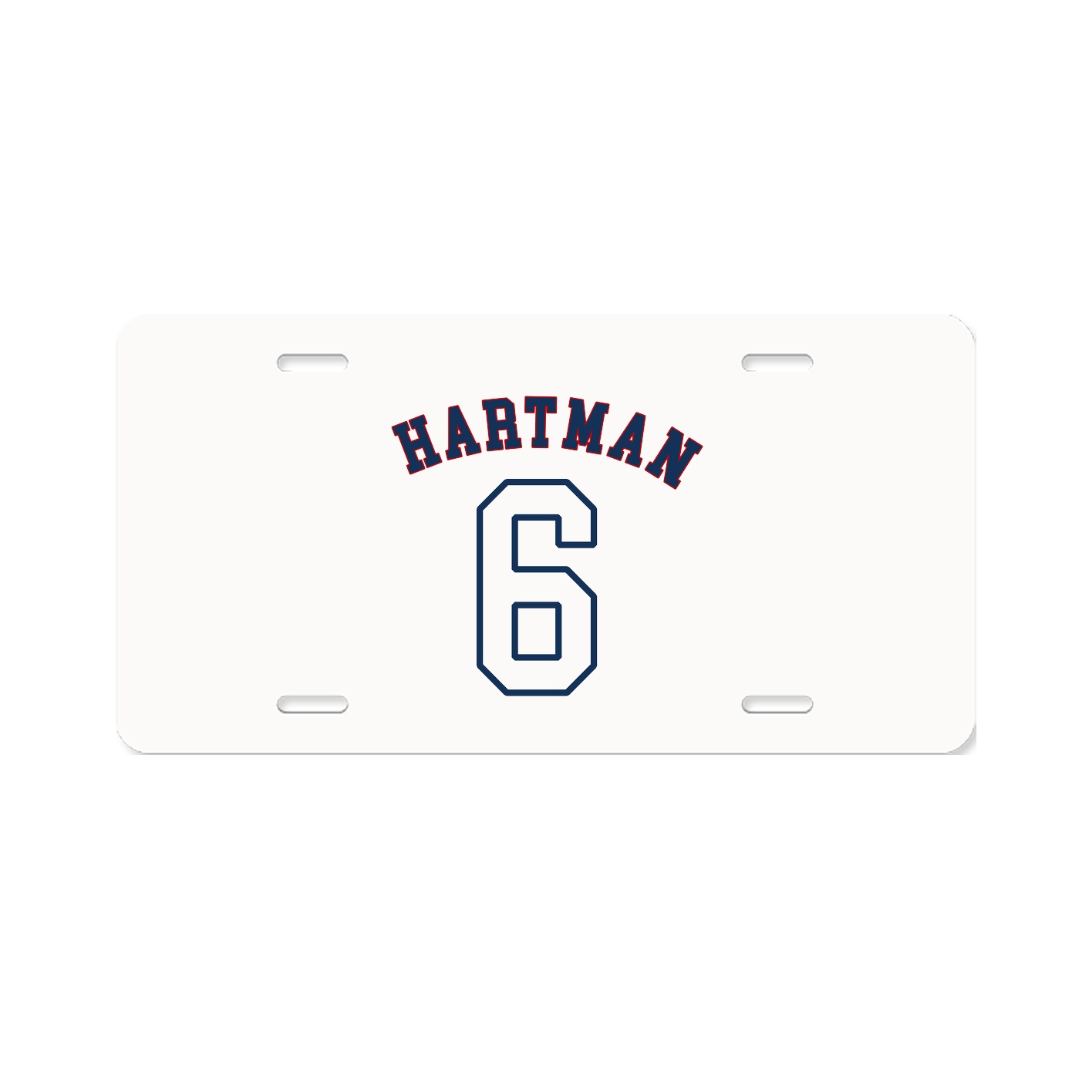 License Plate — Shirsey Arch in Classic