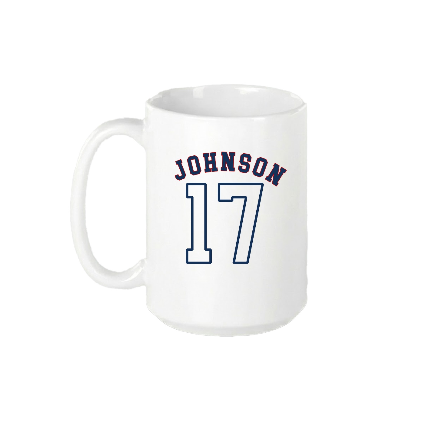 15oz Coffee Mug — Shirsey Arch in White