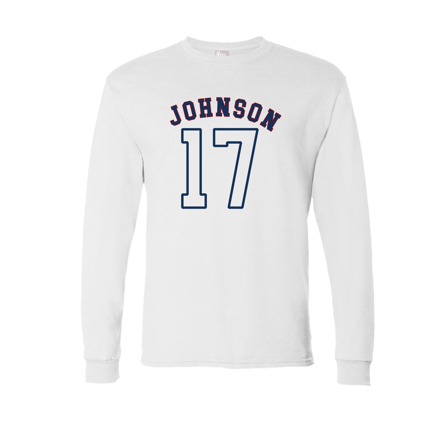 Long Sleeve Tee — Shirsey Arch in White