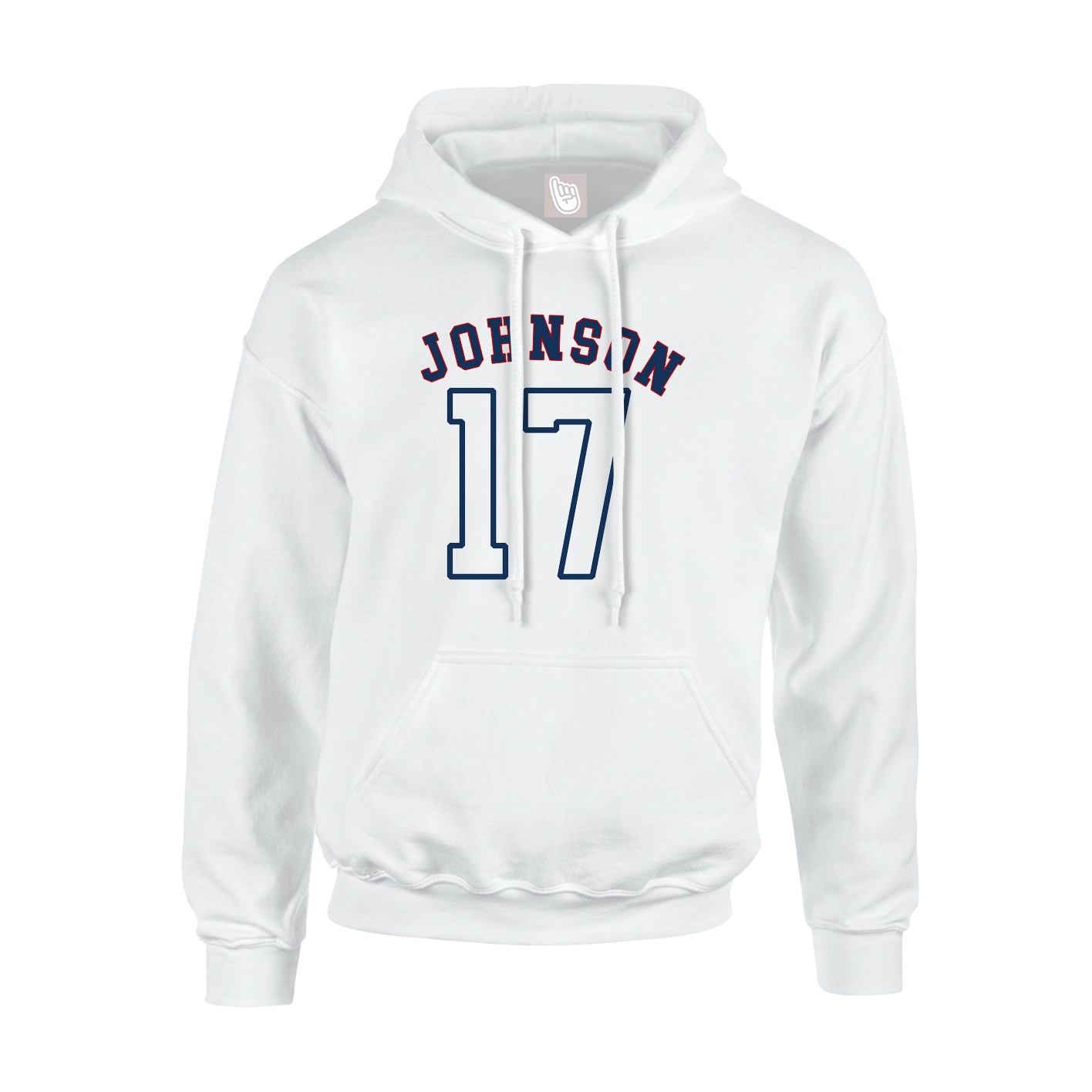 Youth Hoodie — Shirsey Arch in White