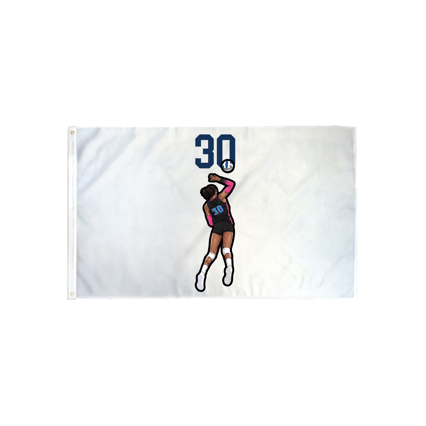 3x5 Flag — Number Top in Classic