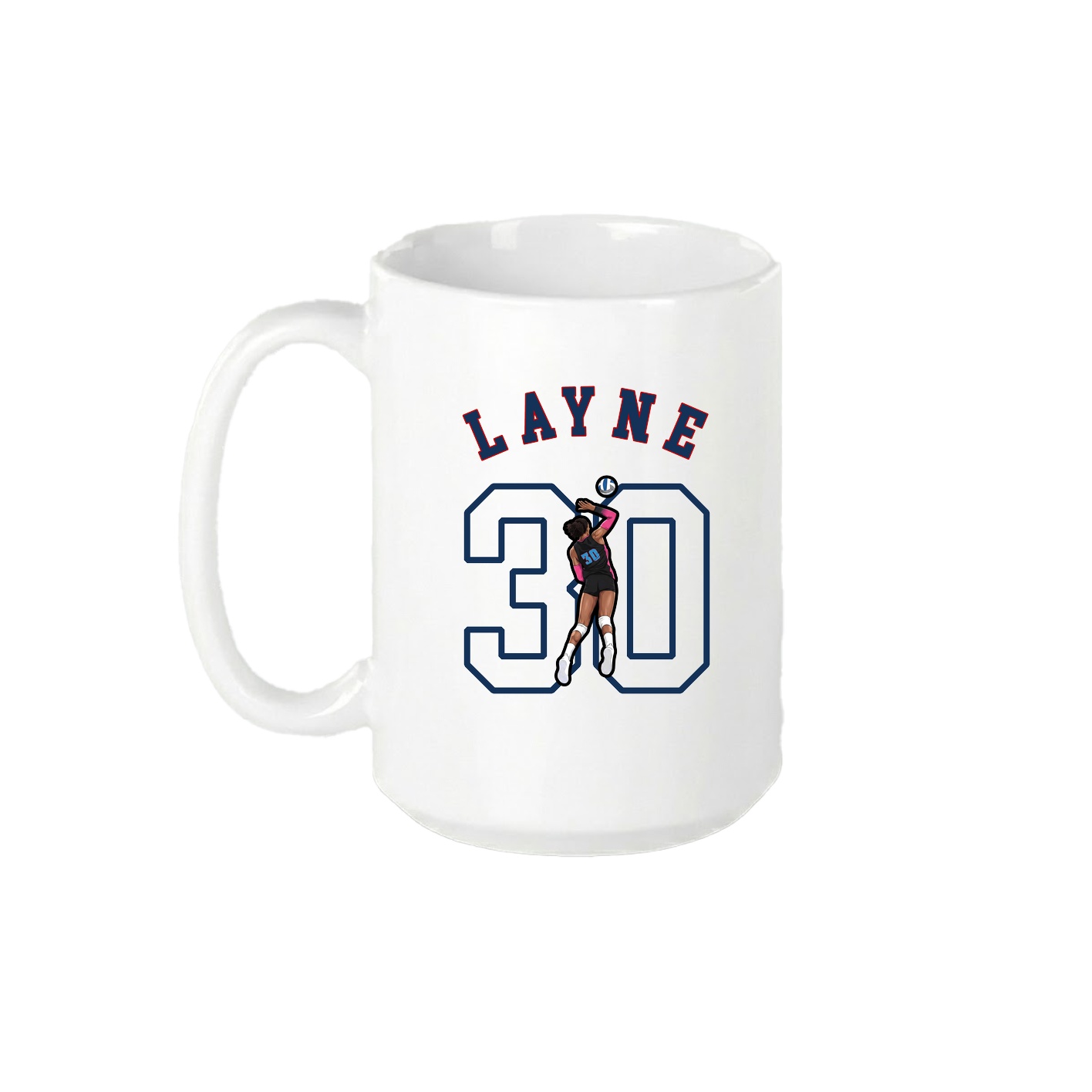 15oz Coffee Mug — Shirsey Arch in White