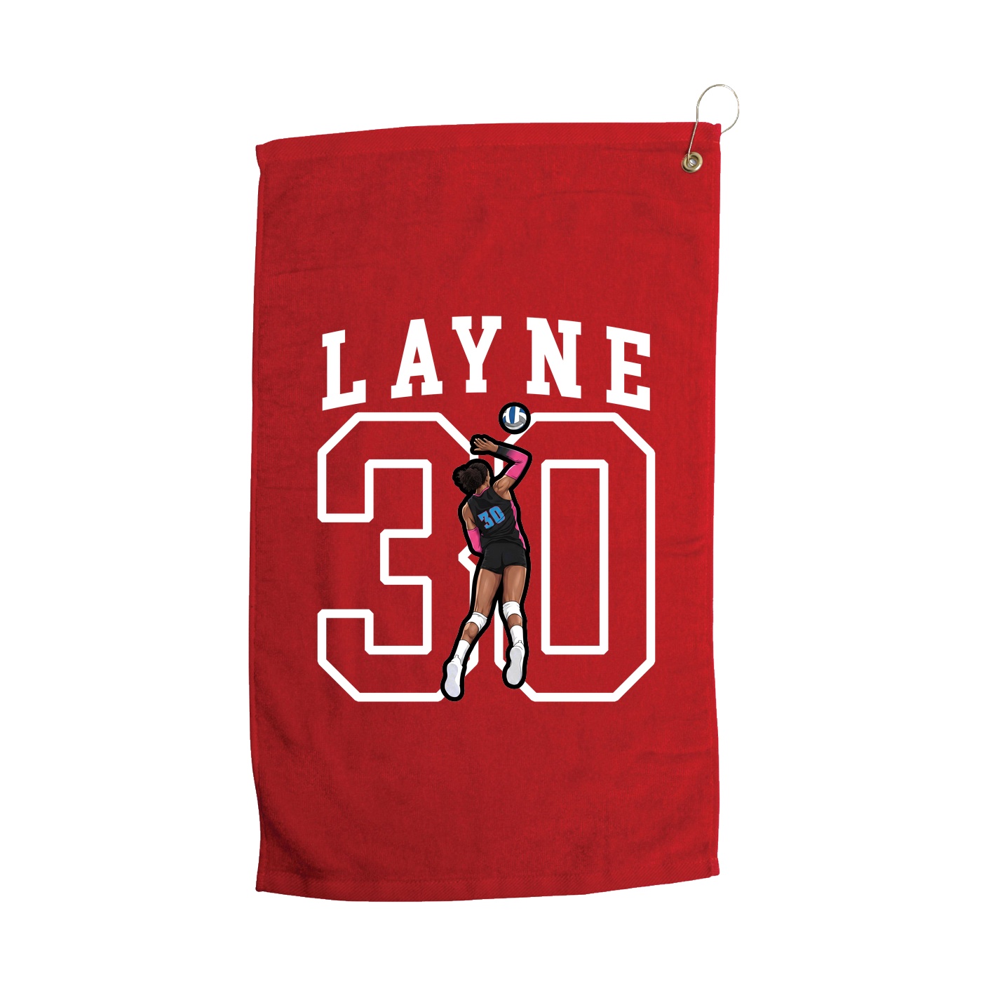 Golf Towel — Shirsey in Red