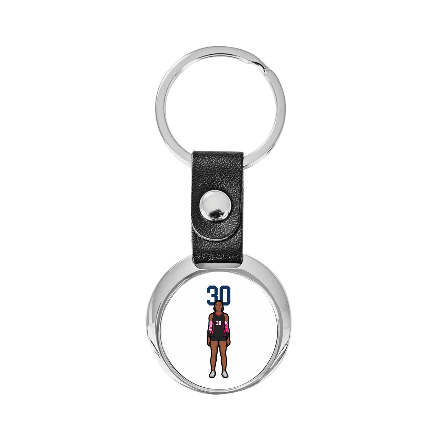 Key Chain — Number Top in Classic