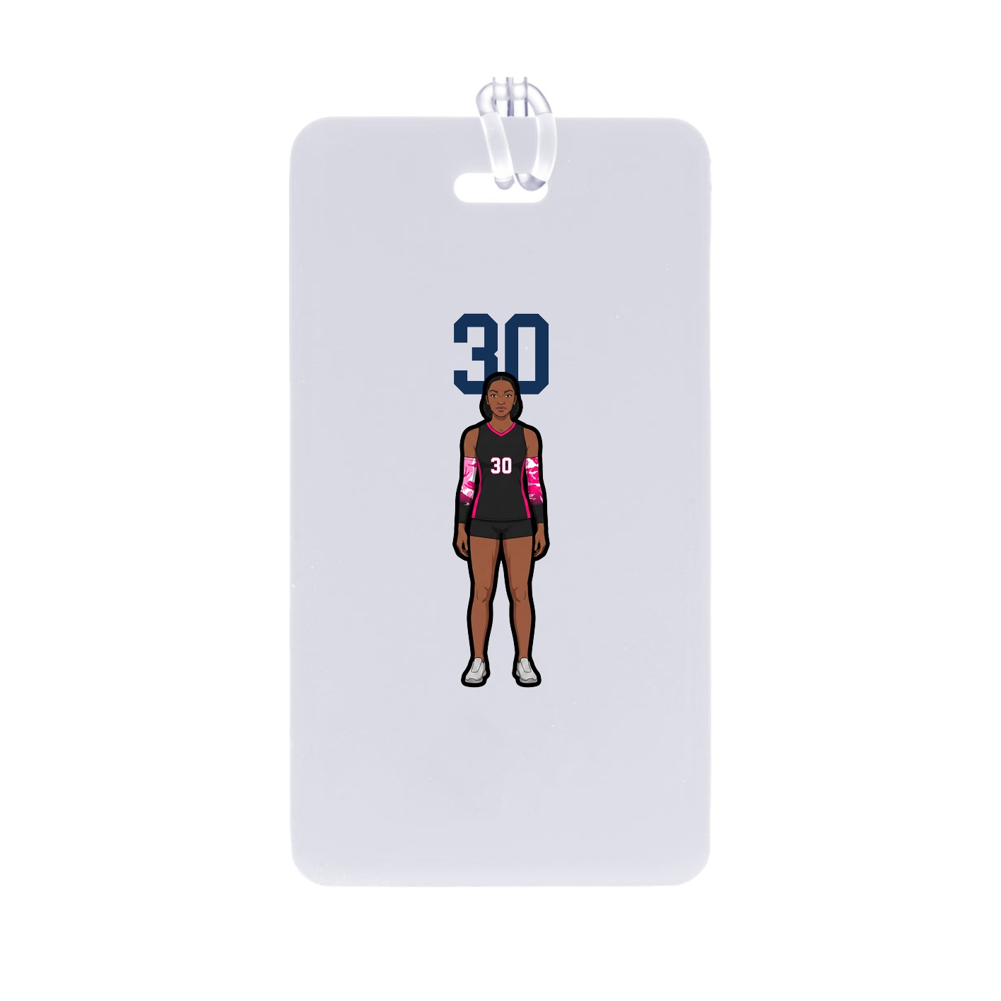 Bag Tag — Number Top in Classic