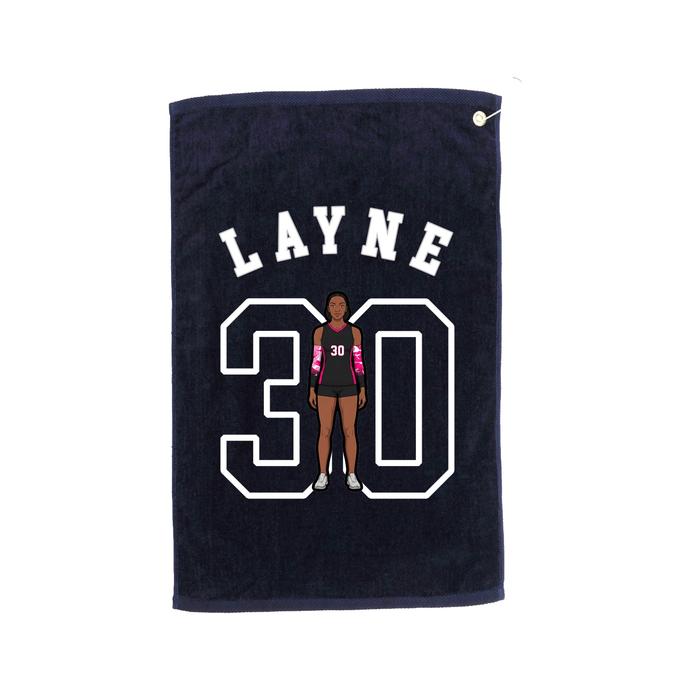 Golf Towel — Shirsey Arch in Navy