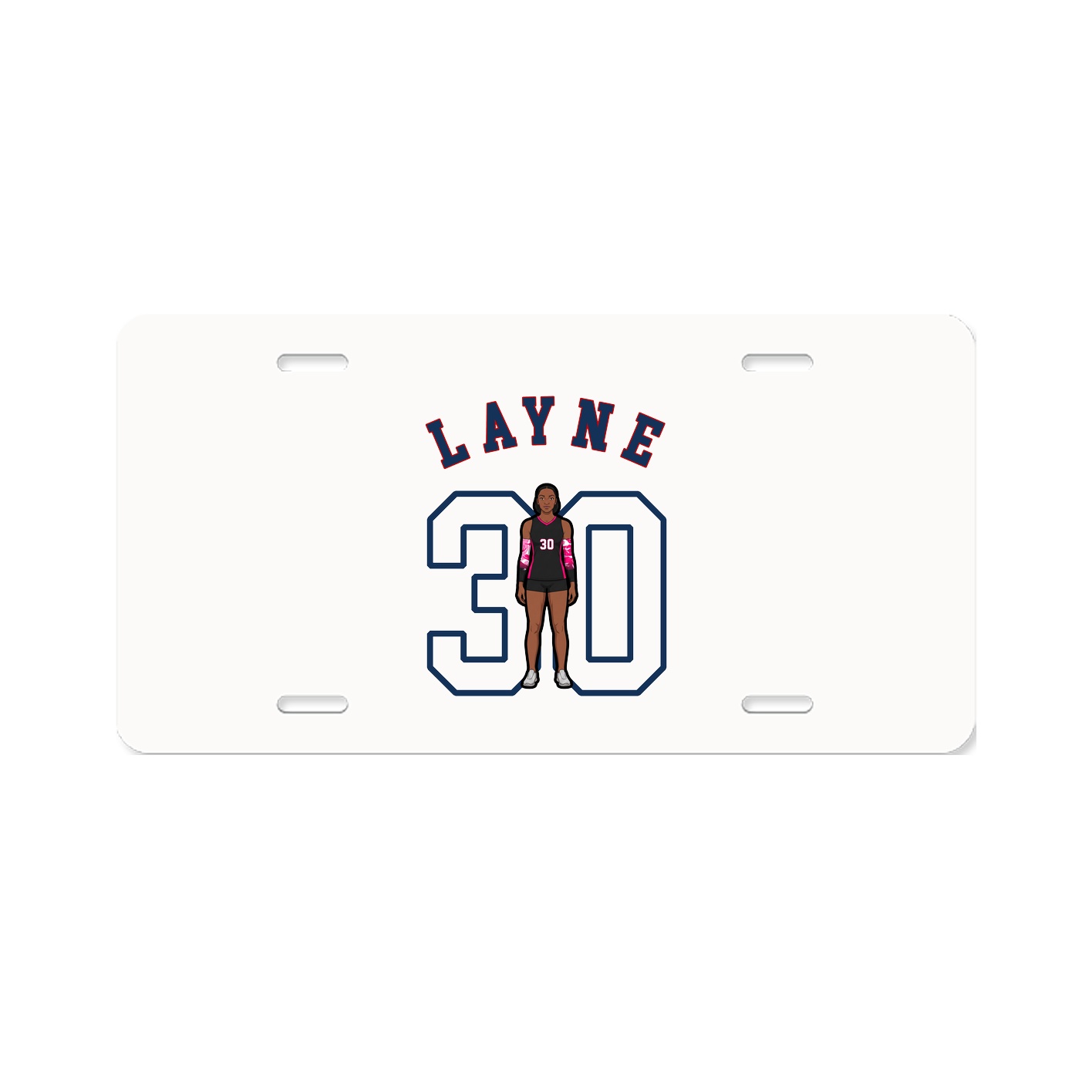 License Plate — Shirsey Arch in Classic