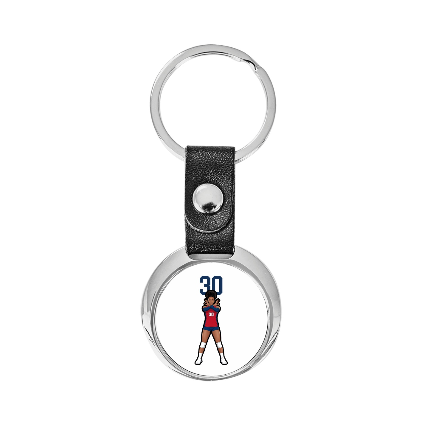 Key Chain — Number Top in Classic