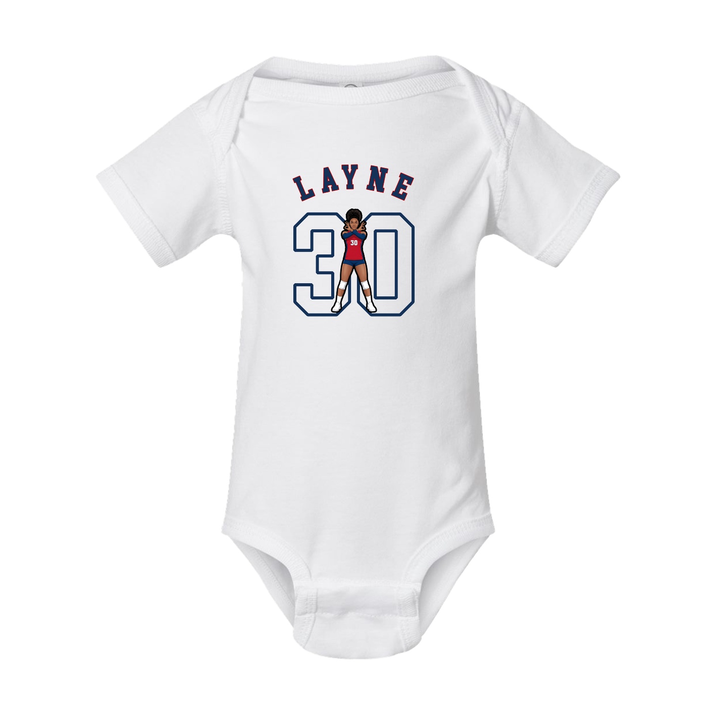 Baby Onesie — Shirsey Arch in White