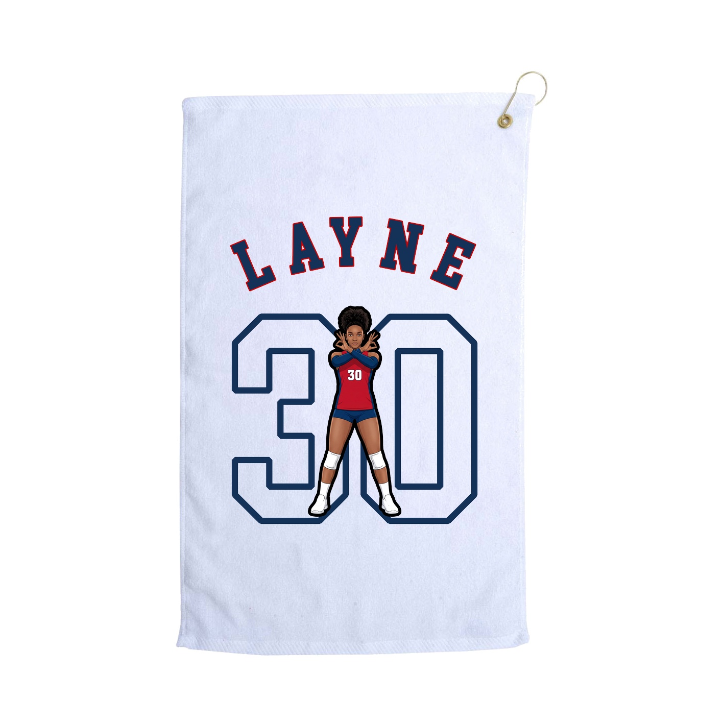 Terry Velour Golf Towel