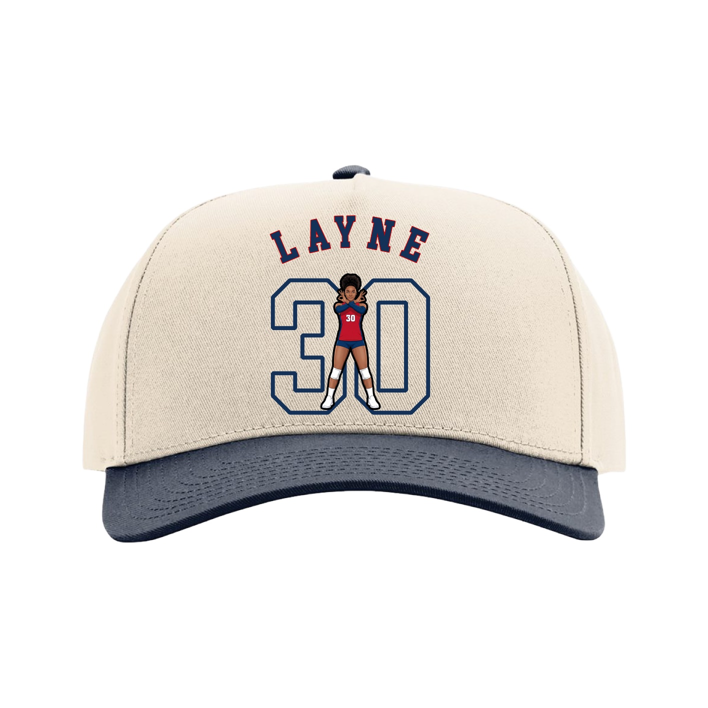 Full Fabric Five-Panel Champ Cap