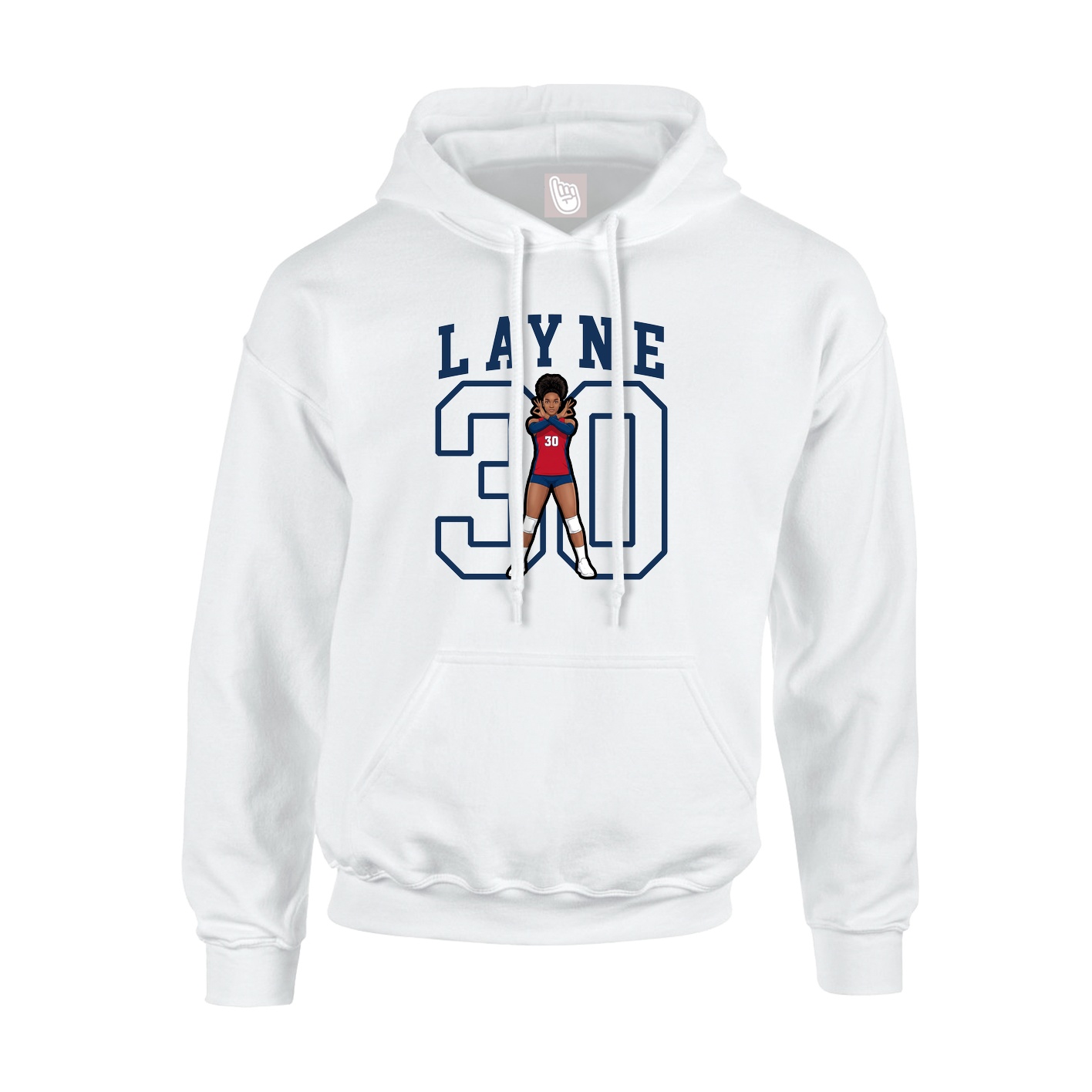 Youth Hoodie — Shirsey in White