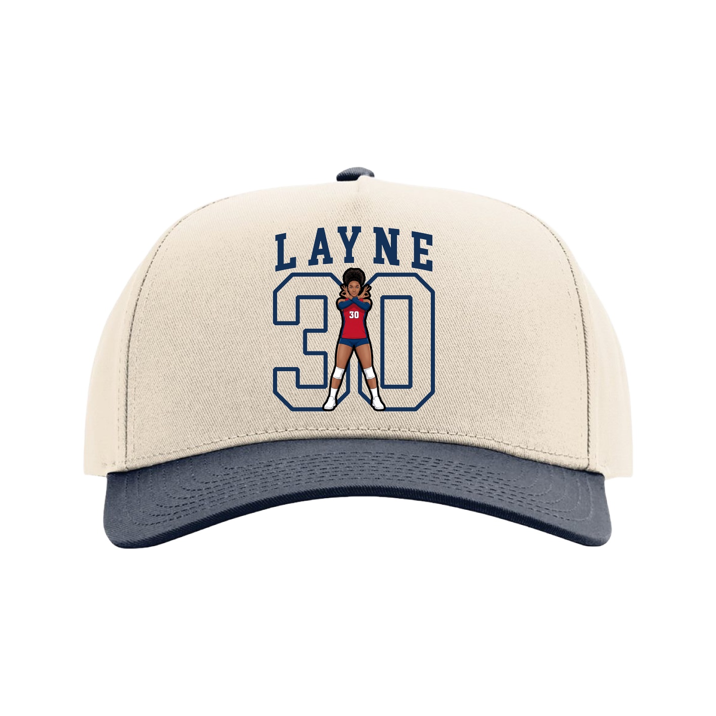 Full Fabric Five-Panel Champ Cap