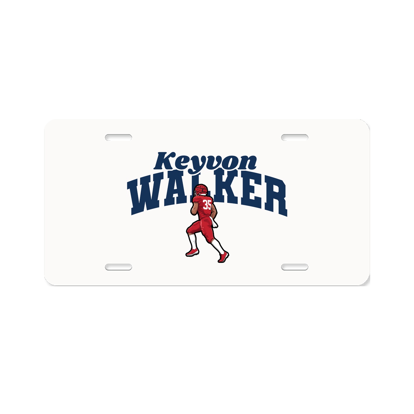 License Plate — Signature Arch in Classic