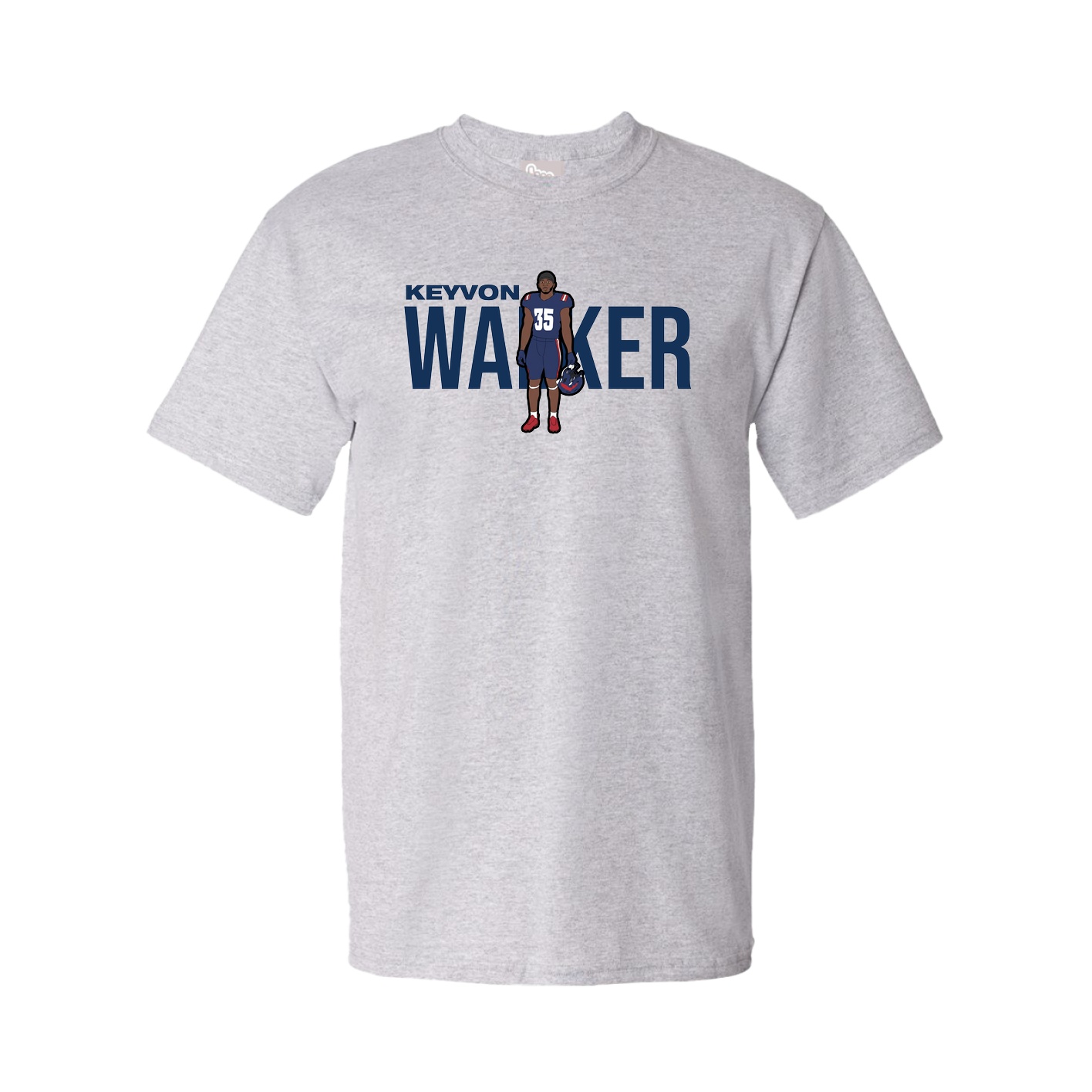 Tee — Player Name in Grey