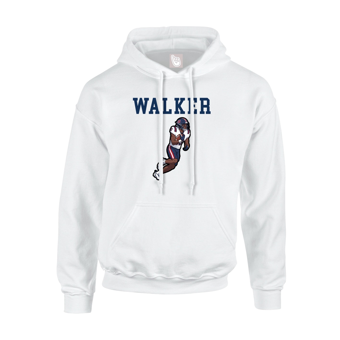 Hoodie — Shirsey in White