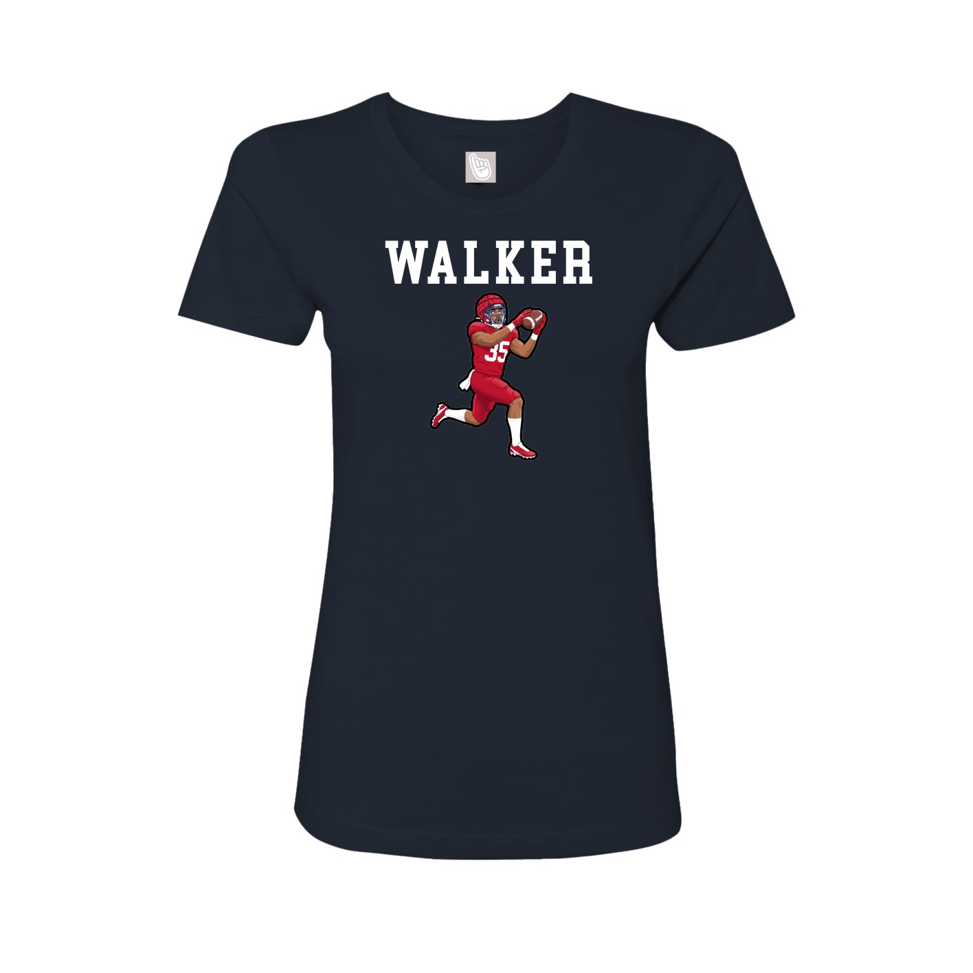Fitted Women's Tee — Shirsey in Navy