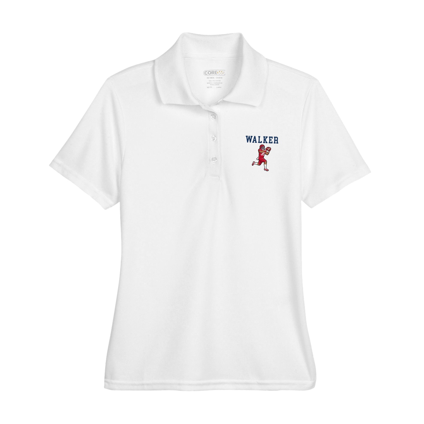 Womens Performance Polo — Shirsey in White