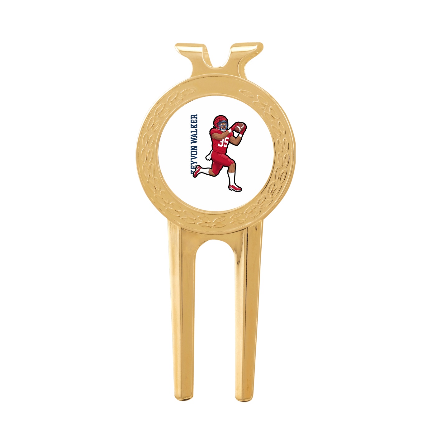 Divot Tool with Ball Marker — Name Vertical in Classic