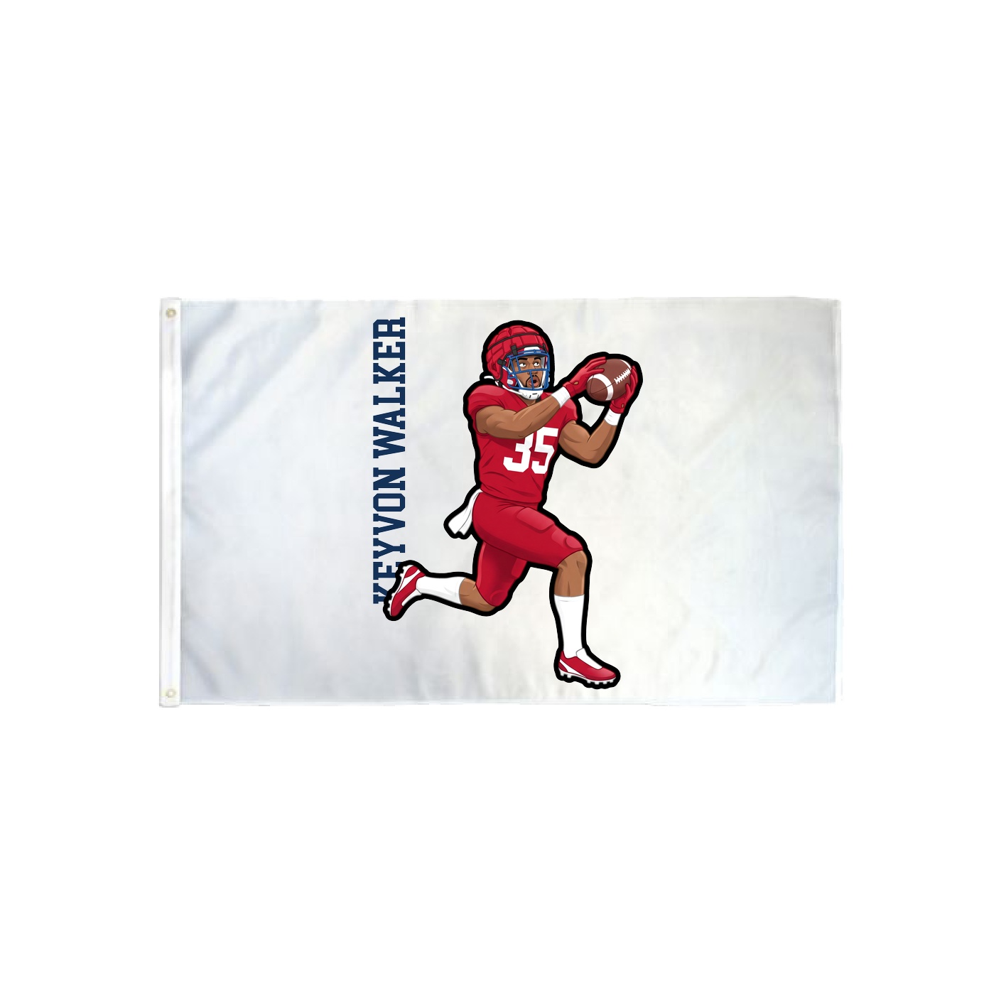 3x5 Flag — Name Vertical in Classic