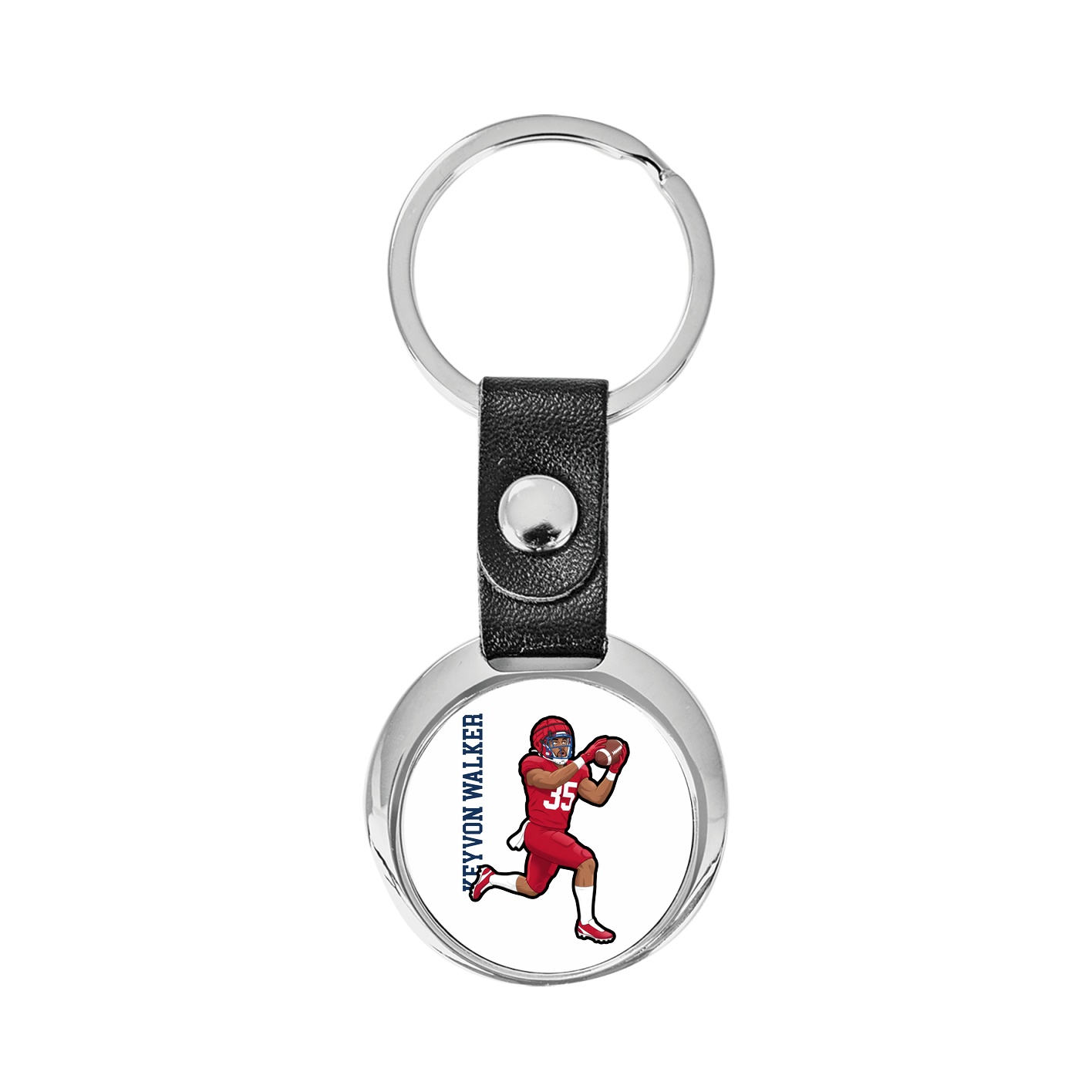 Key Chain — Name Vertical in Classic