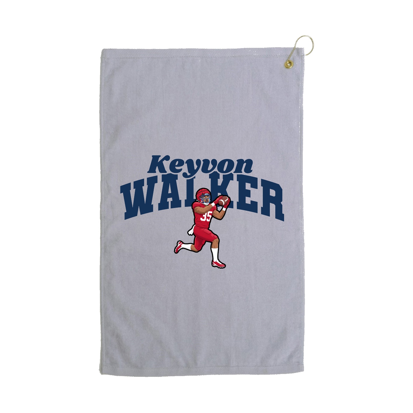 Golf Towel — Signature Arch in Grey