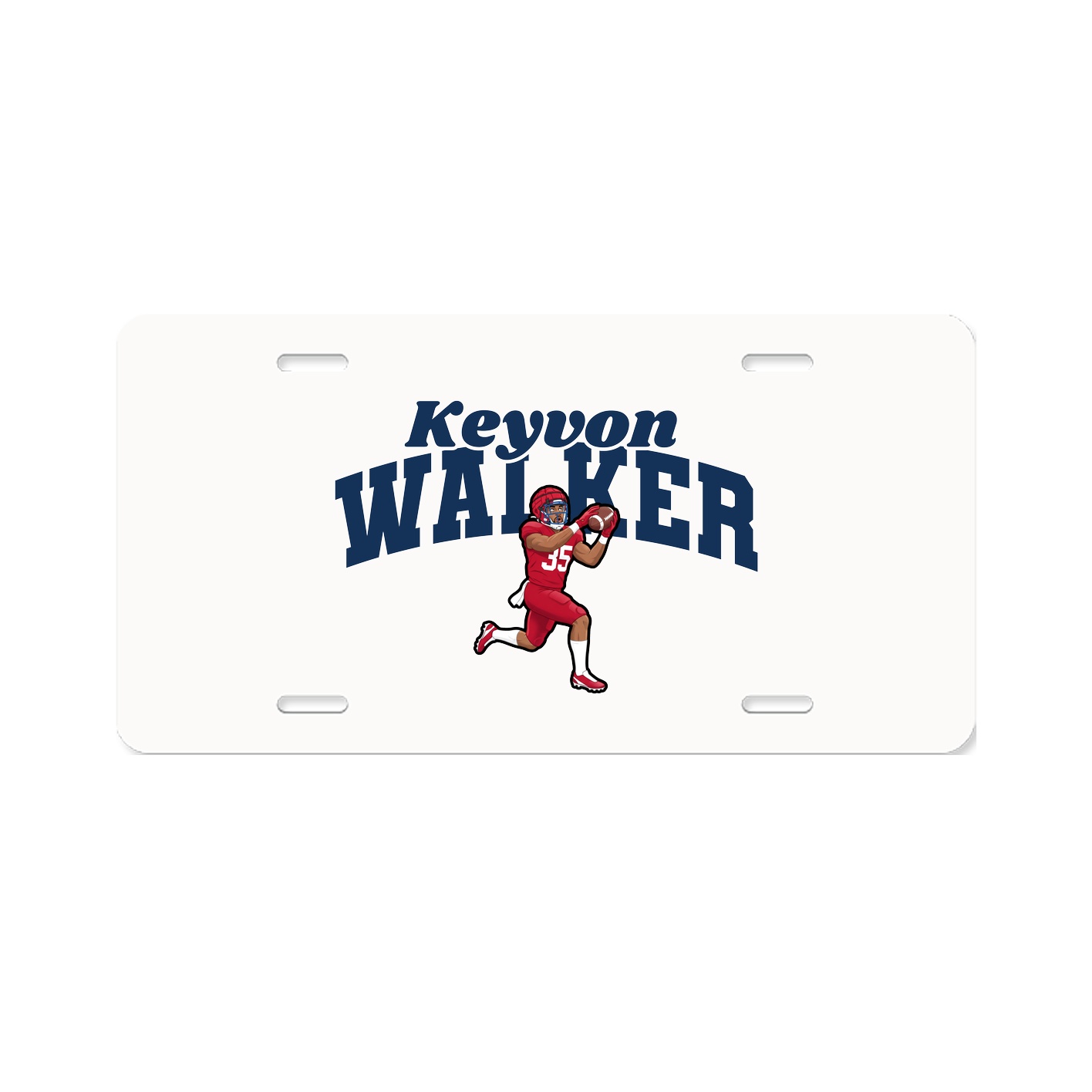 License Plate — Signature Arch in Classic