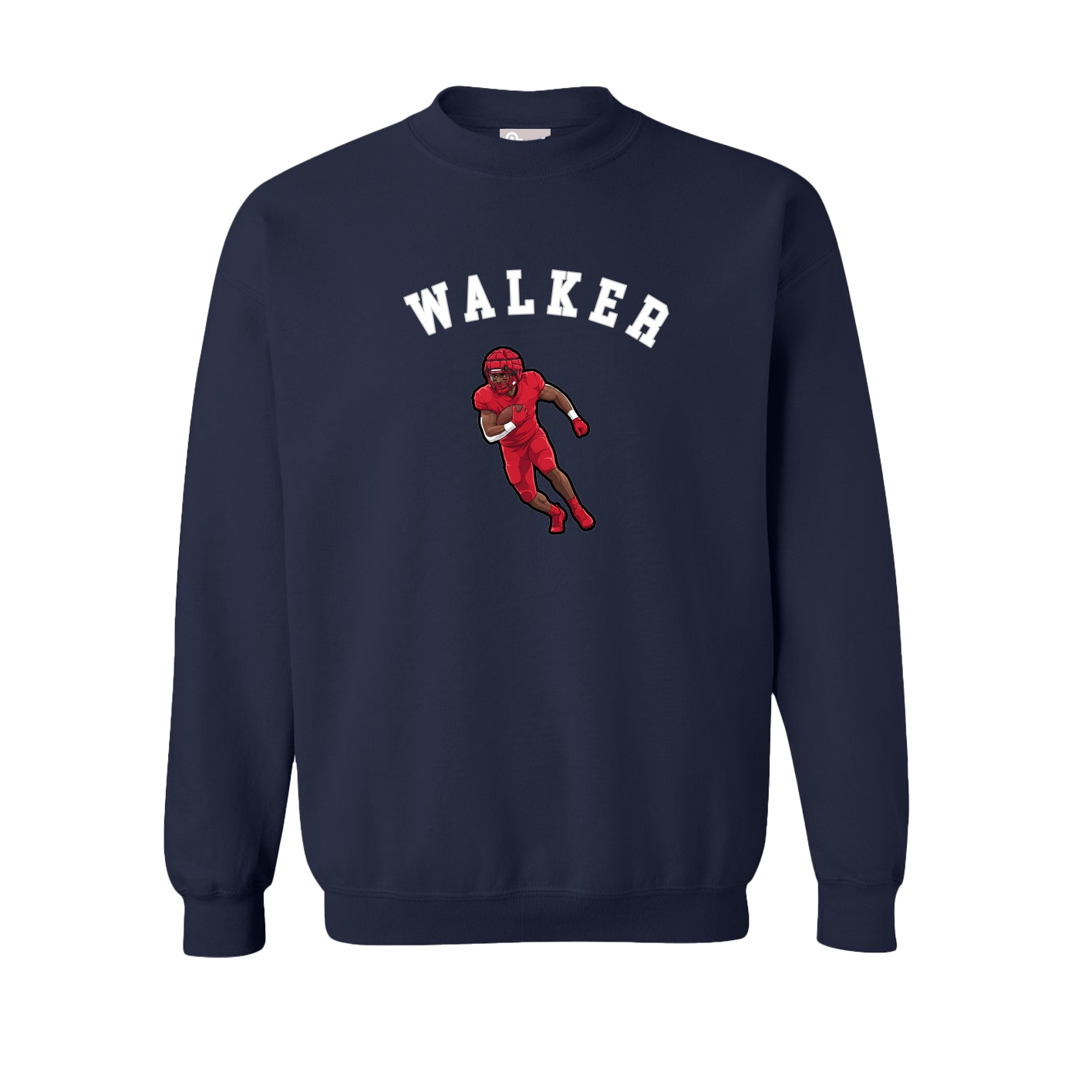 Fleece Crew — Shirsey Arch in Navy
