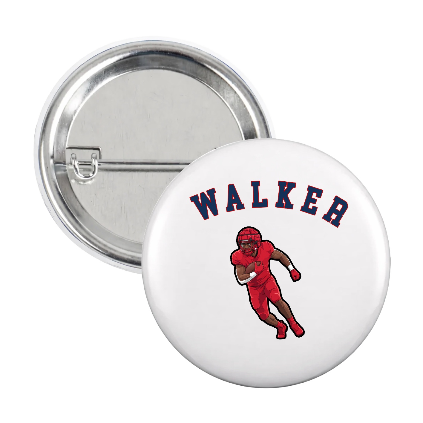 Game Day Button — Shirsey Arch in White