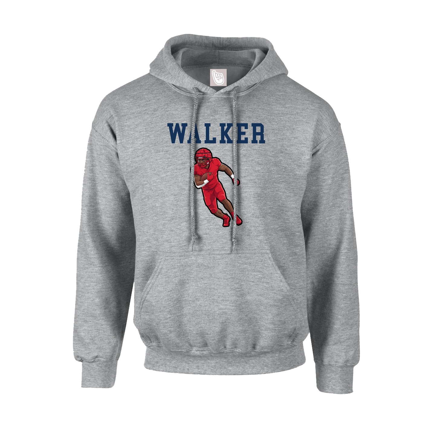 Hoodie — Shirsey in Grey