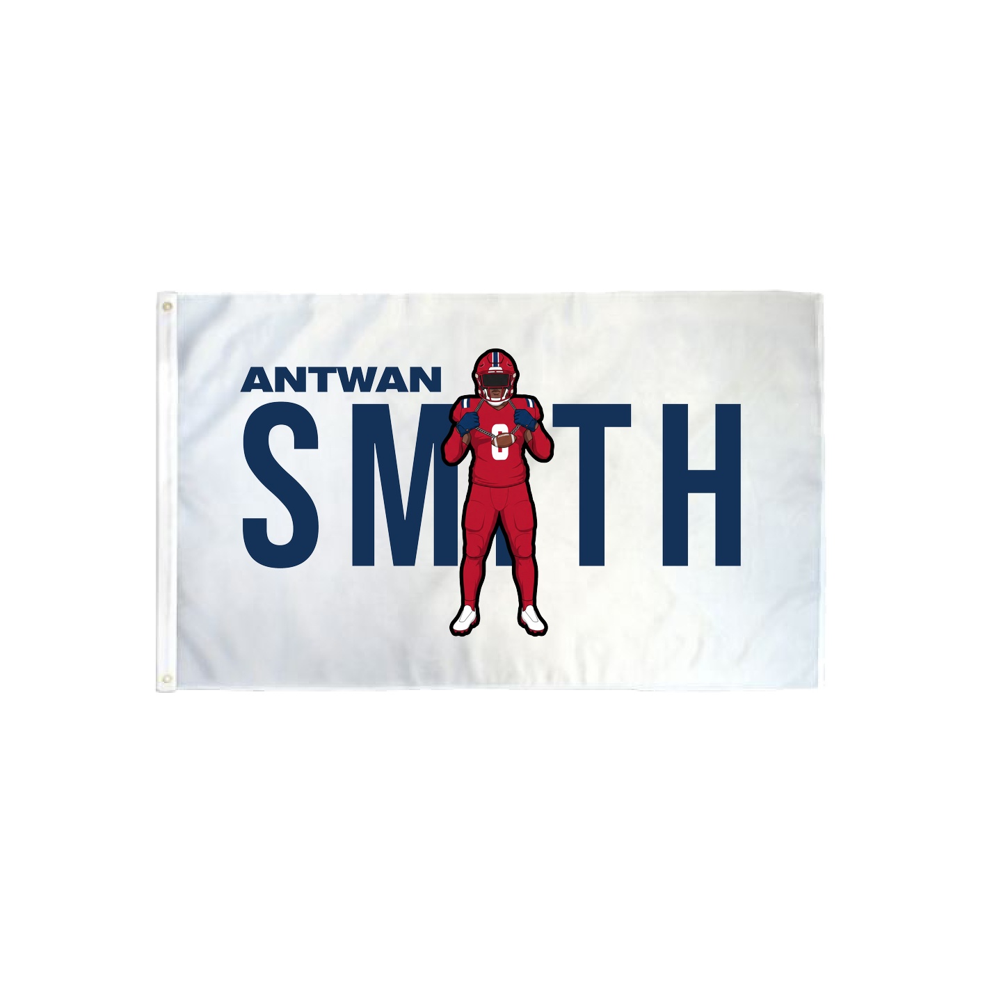 3x5 Flag — Player Name in Classic