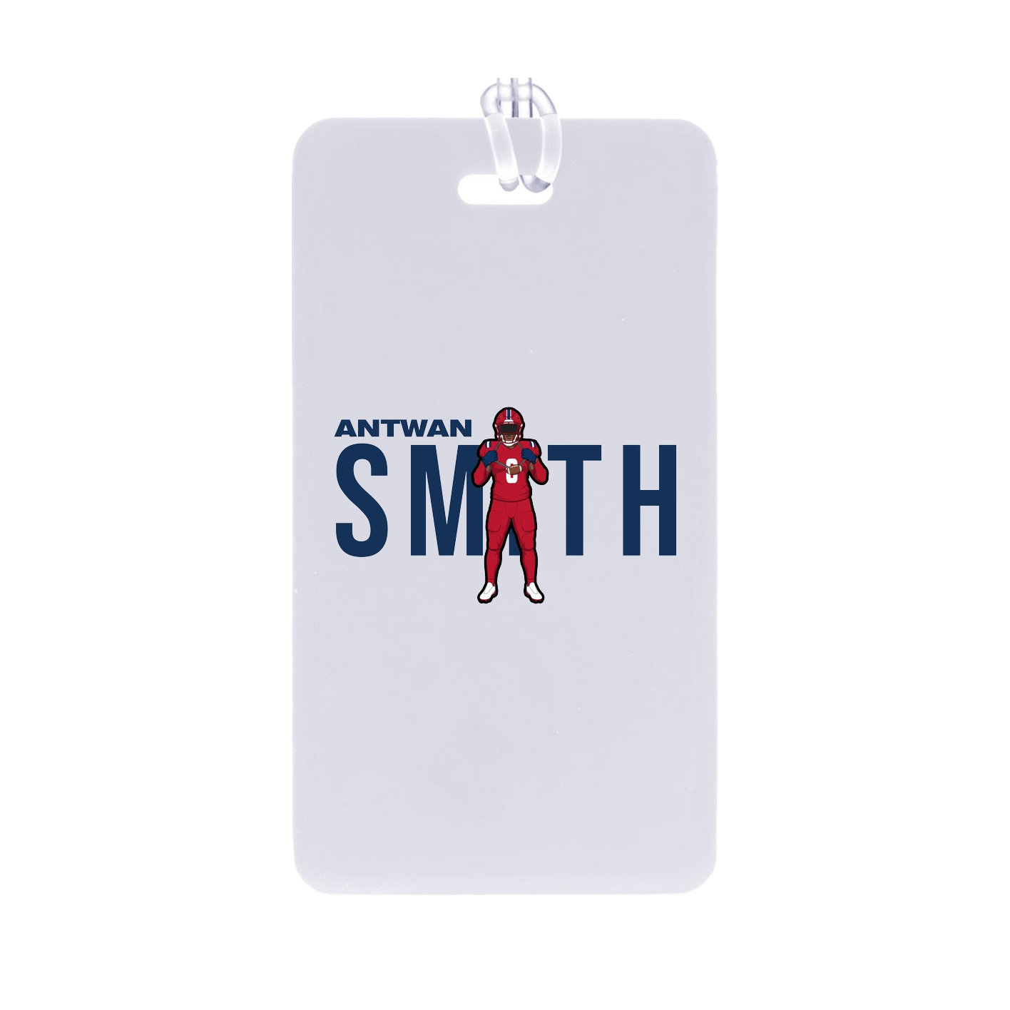 Bag Tag — Player Name in Classic
