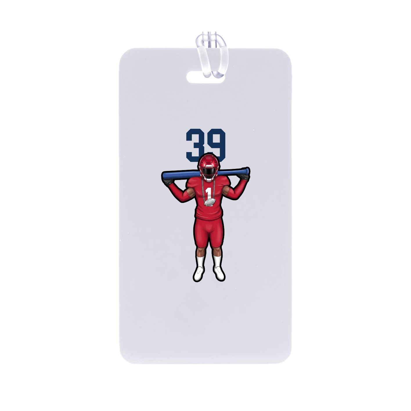 Bag Tag — Number Top in Classic
