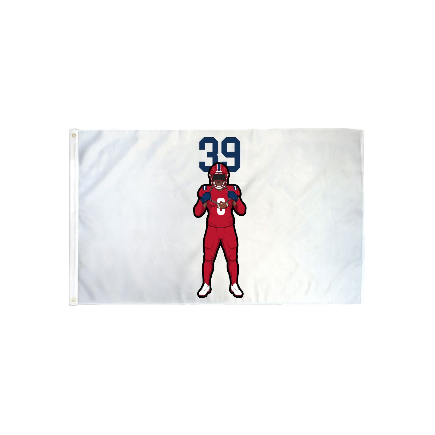3x5 Flag — Number Top in Classic