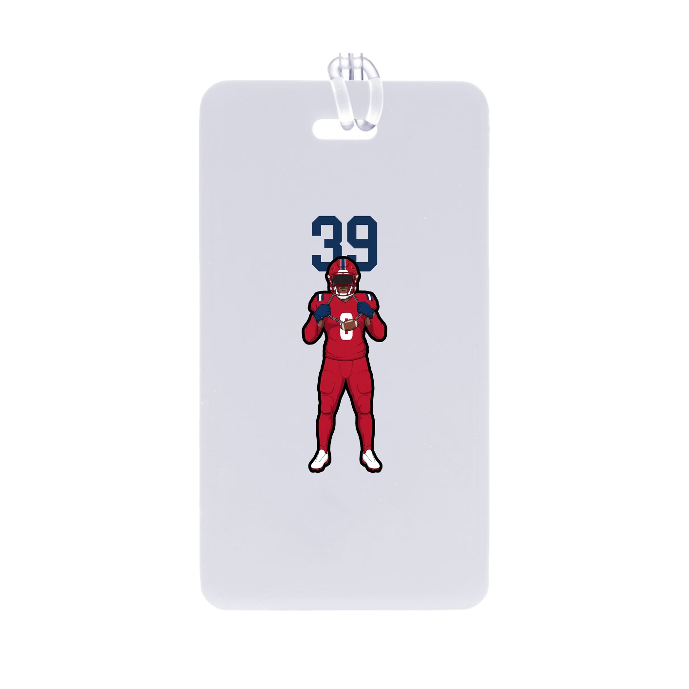Bag Tag — Number Top in Classic