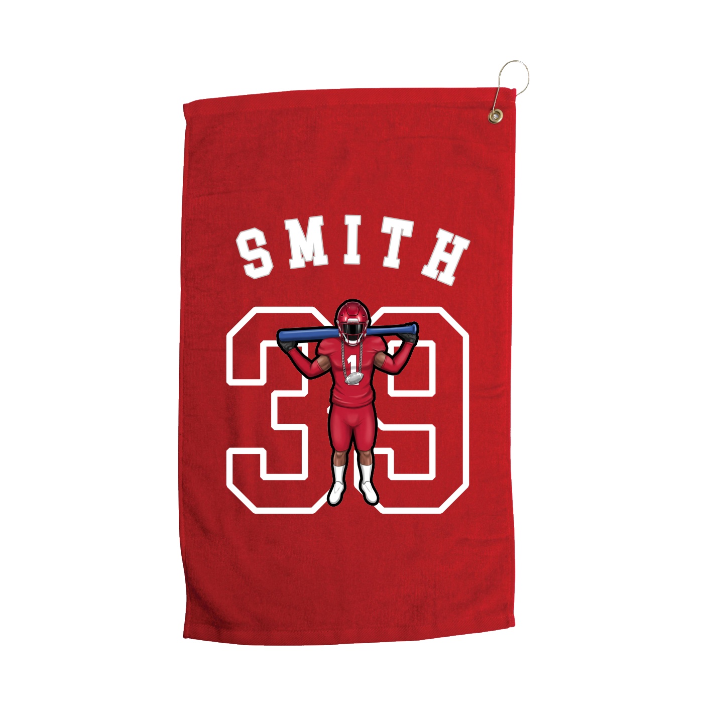 Golf Towel — Shirsey Arch in Red