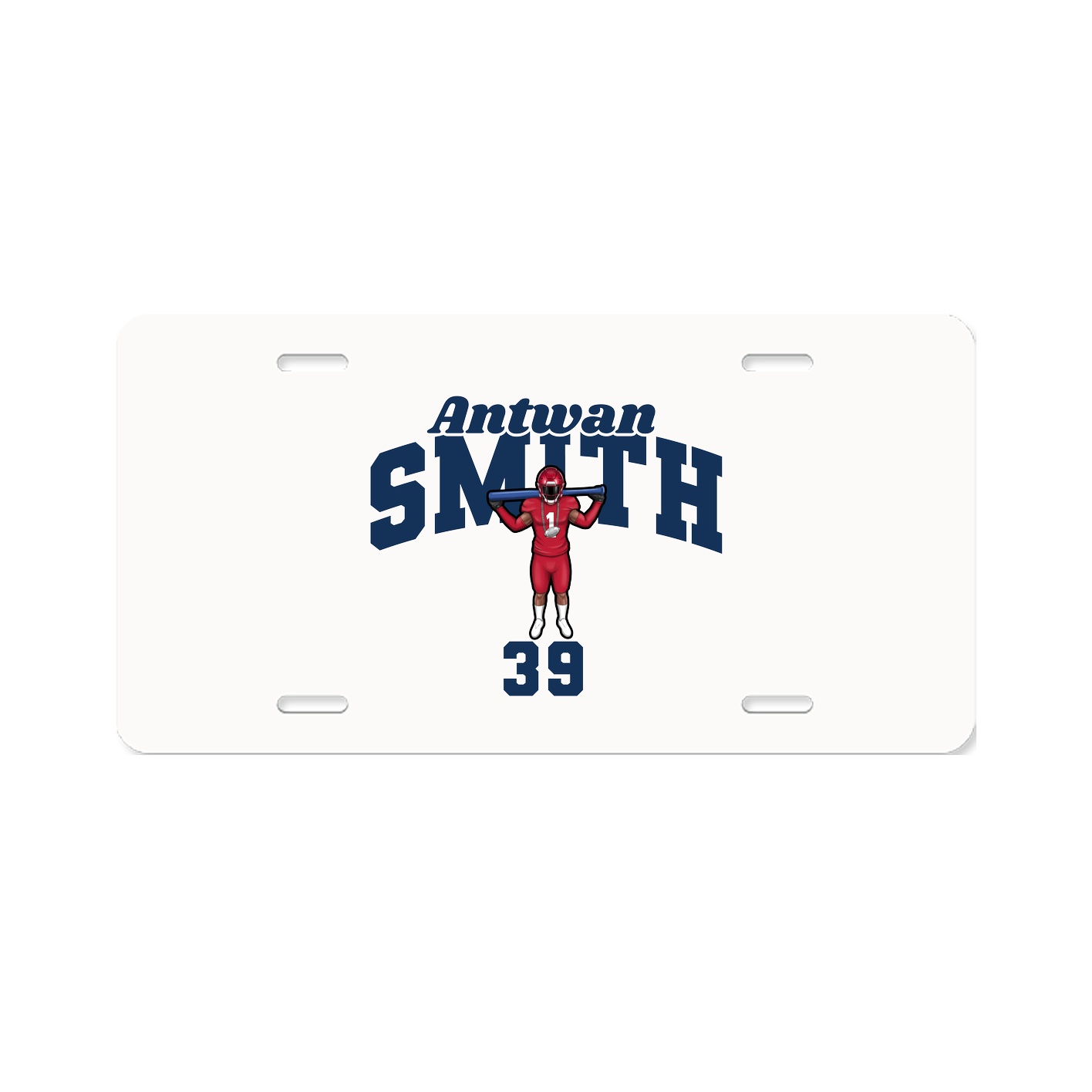 License Plate — Signature Arch in Classic