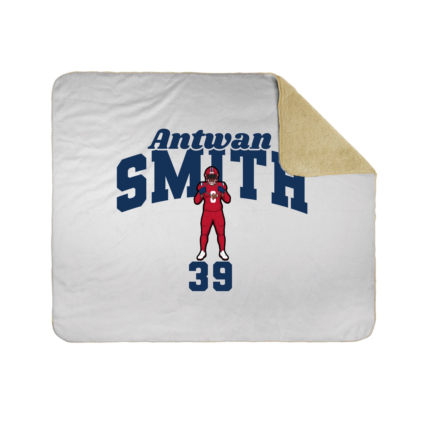 Throw Blanket — Signature Arch in White